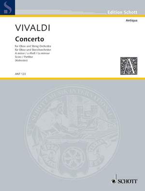 Vivaldi: Concerto A minor RV 461/PV 42