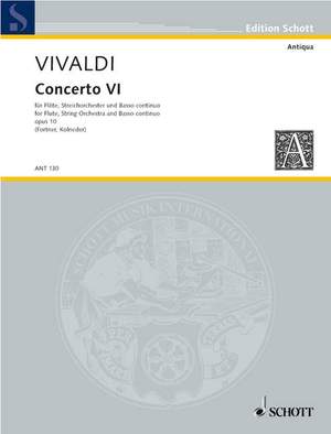 Vivaldi: Concerto No. 6 op. 10/6 RV 437/PV 105