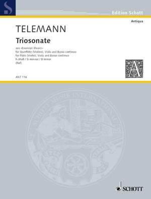 Telemann: Triosonata B minor