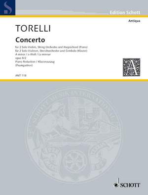 Torelli, G: Concerto op. 8/2