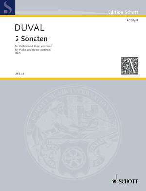 Duval, F: 2 Sonaten