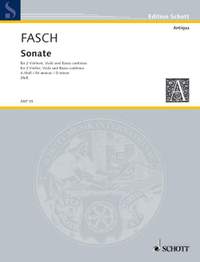 Fasch, J F: Sonata D Minor