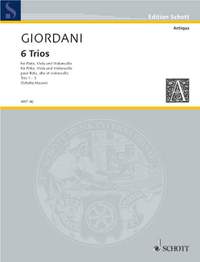 Giordani, T: 6 Trios op. 12