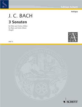 Bach, J C: 3 Sonaten