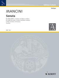 Mancini, F: Sonata d-Moll D minor