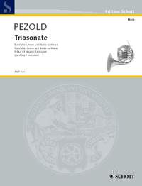 Pezold, C: Triosonate F-Dur F major