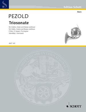 Pezold, C: Triosonata F major