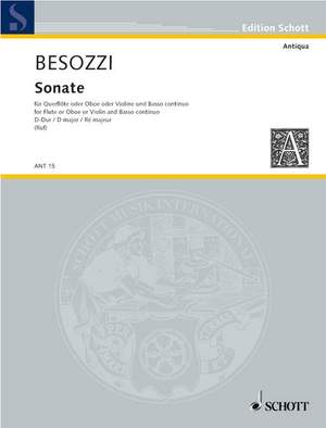 Besozzi, A: Sonate D-Dur D major