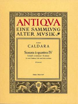 Caldara, A: Sonata a quattro B minor