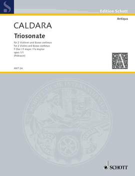 Caldara, A: Triosonata F Major F major op. 1/1