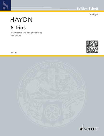 Haydn, J: 6 Trios