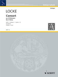 Locke, M: Consort Vol. 1
