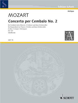 Mozart, W A: Concerto II G Major G major
