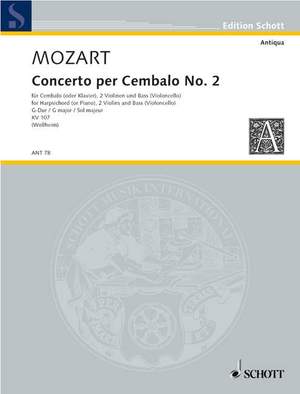Mozart, W A: Concerto II G Major KV 107