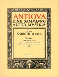 Quentin le Jeune, J B: Sonate e-Moll E minor op. 10/3