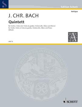 Bach, J C: Quintett F-Dur F major