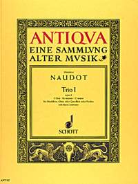 Naudot, J: Trio I C major op. 8