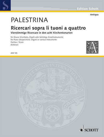 Palestrina: Ricercari