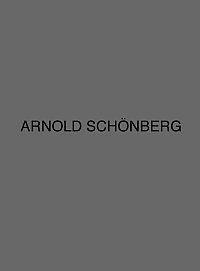 Schoenberg, A: Erwartung op. 17 Critical Commentary, Sketches