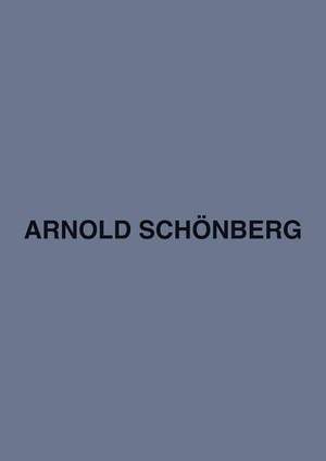 Schoenberg, A: Von heute auf morgen op. 32 Critical Commentary