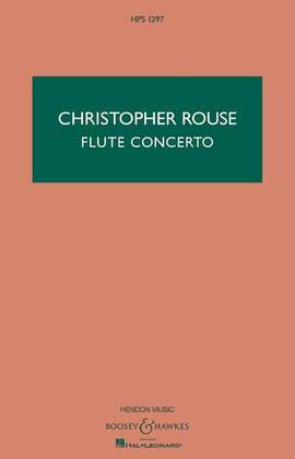 Rouse, C: Flute Concerto HPS 1297