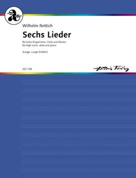 Rettich, W: Sechs Lieder op. 176