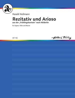 Heilmann, H: Rezitativ und Arioso op. 28 Nr. 5 + 6