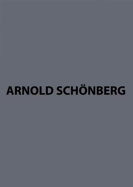 Schoenberg, A: String quartets II / String trio