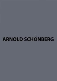 Schoenberg, A: Melodramen und Lieder mit Instrumenten