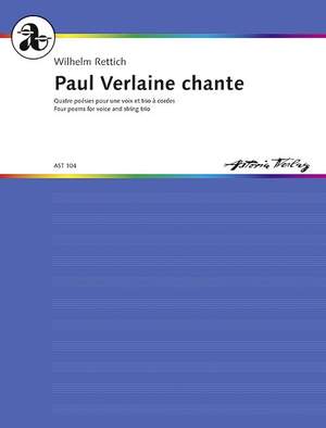 Rettich, W: Paul Verlaine chante op. 60 A