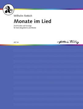 Rettich, W: Monate im Lied op. 128