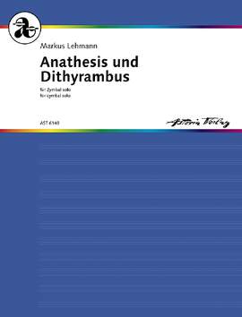 Lehmann, M: Anathesis und Dithyrambus WV 47