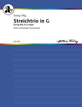 Toelg, G: Streichtrio in G