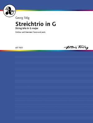Toelg, G: Streichtrio in G