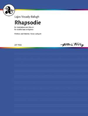 Vasady-Balogh, L: Rhapsodie op. 21