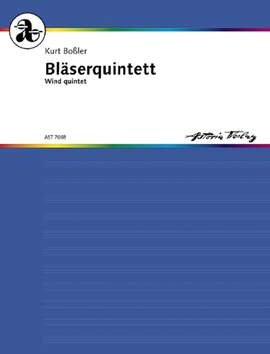 Boßler, K: Wind quintet