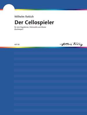 Rettich, W: Der Cellospieler op. 39