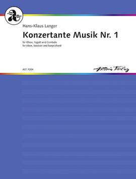 Langer, H: Konzertante Musik Nr. 1