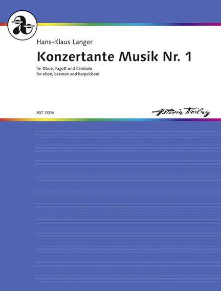 Langer, H: Konzertante Musik Nr. 1