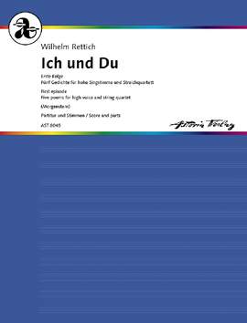 Rettich, W: Ich und Du E flat major op. 25