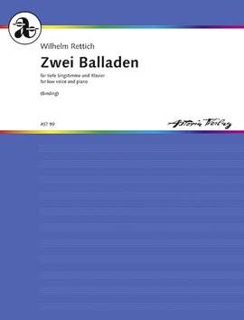 Rettich, W: Zwei Balladen op. 38 c