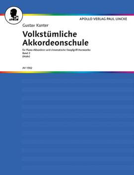 Kanter, G: Volkstümliche Akkordeonschule Vol. 2