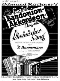 Hannemann, F: Rheinischer Sang