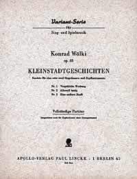 Woelki, K: Kleinstadtgeschichten op. 43