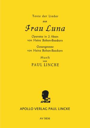 Lincke, P: Frau Luna