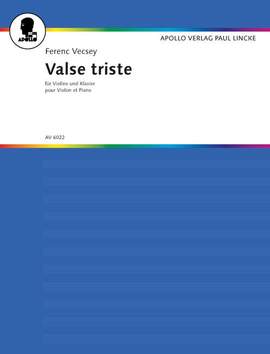Vecsey, F: Valse triste