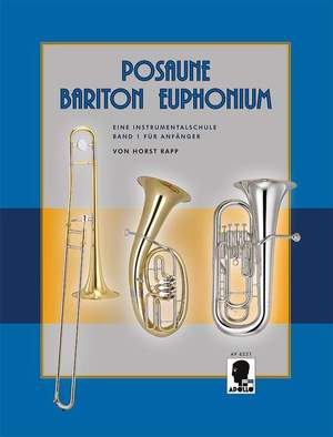Rapp, H: Posaune - Bariton - Euphonium Vol. 1