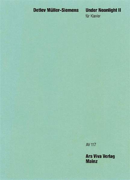 Mueller-Siemens, D: Under Neonlight II