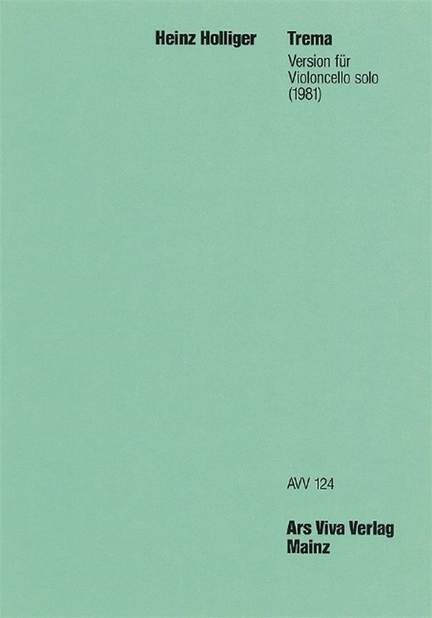 Holliger, H: Trema