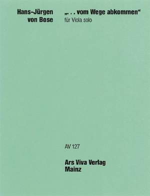 Bose, H v: ... vom Wege abkommen